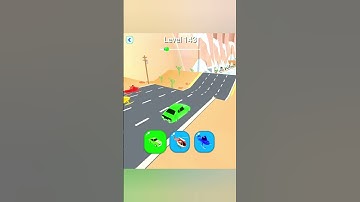 Shape Shifting Car Racing Beamng drive hyper casual games Level-143 #shorts #gameplay #shapeshifting