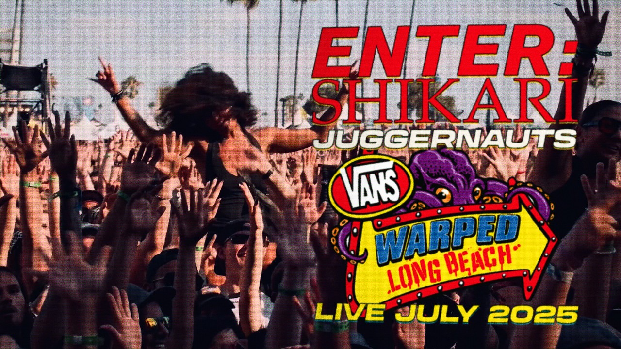Enter Shikari - Juggernauts (Live Warped Long Beach. CA 2025