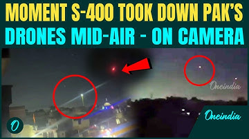 Massive Attack on Jammu: - S-400 Takes Down Pakistani Missiles | India