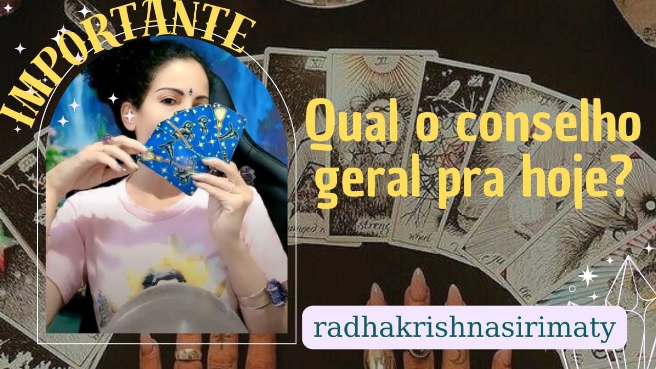 Qual conselho do #tarot para sua semana - YouTube