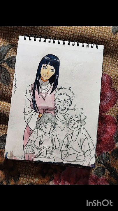 💖Hinata drawing✨ #anime #drawing #naruto #animedrawing #hinata #hinatadrawing #hinatahyugaedit #gojo