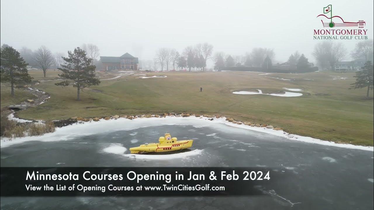 Golf Courses OPEN in January and February 2024 in Minnesota YouTube