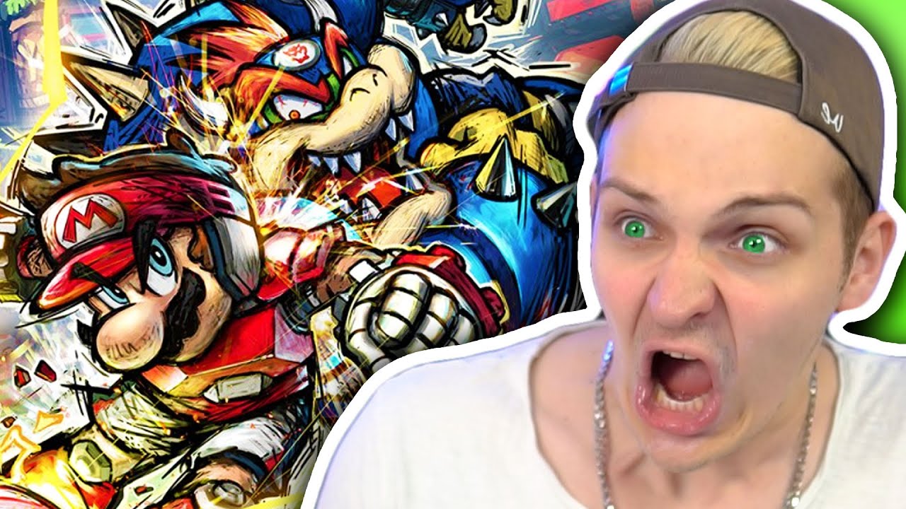 Huebi wird aggressiv in Mario Strikers! 😡