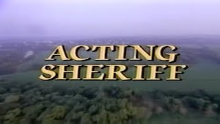 Acting Sheriff