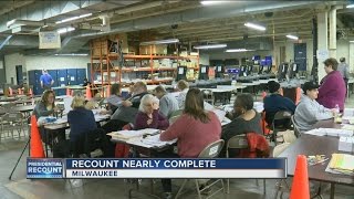 Wisconsin recount nearly complete