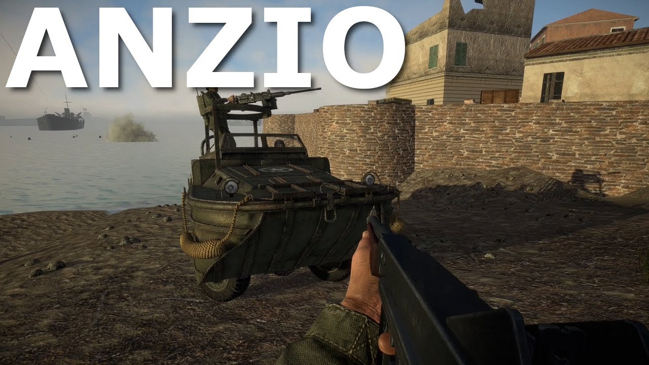 The Battle of Anzio, Italy 1944 | Shores East of Nettuno | Easy Red 2