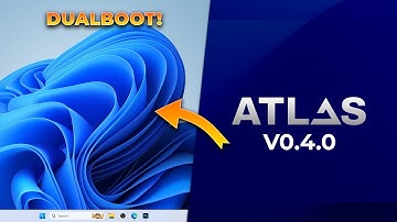AMAZING UPDATE! Cobain Install ATLAS OS Dualboot Dengan Windows 11