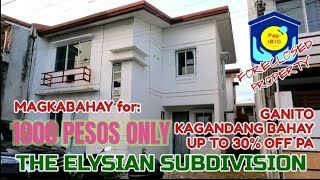 77 SQM WITH PARKING - MURANG BAHAY @ THE ELYSIAN SUBDIVISION | PAG-IBIG FORECLOSED PROPERTY