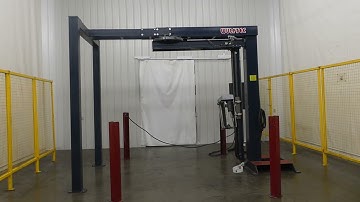 Wulftec WRT150 Rotary Arm Auto Stretch Wrapper.