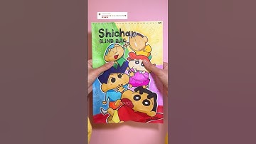 Shinchan blind bag 짱구는 못말려 블라인드백 #shinchan #blindbag #papercraft #짱구 #종이놀이