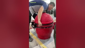 Auplex Kamado Grill installation video