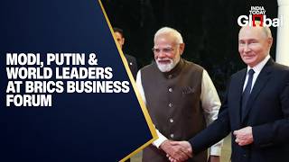 LIVE: PM Modi, Putin & Global Leaders Unite At BRICS Business Forum