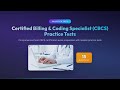 CBCS Practice Test | Certified Billing &amp; Coding Specialist Sample Questions &amp; Answers (Exam Prep)