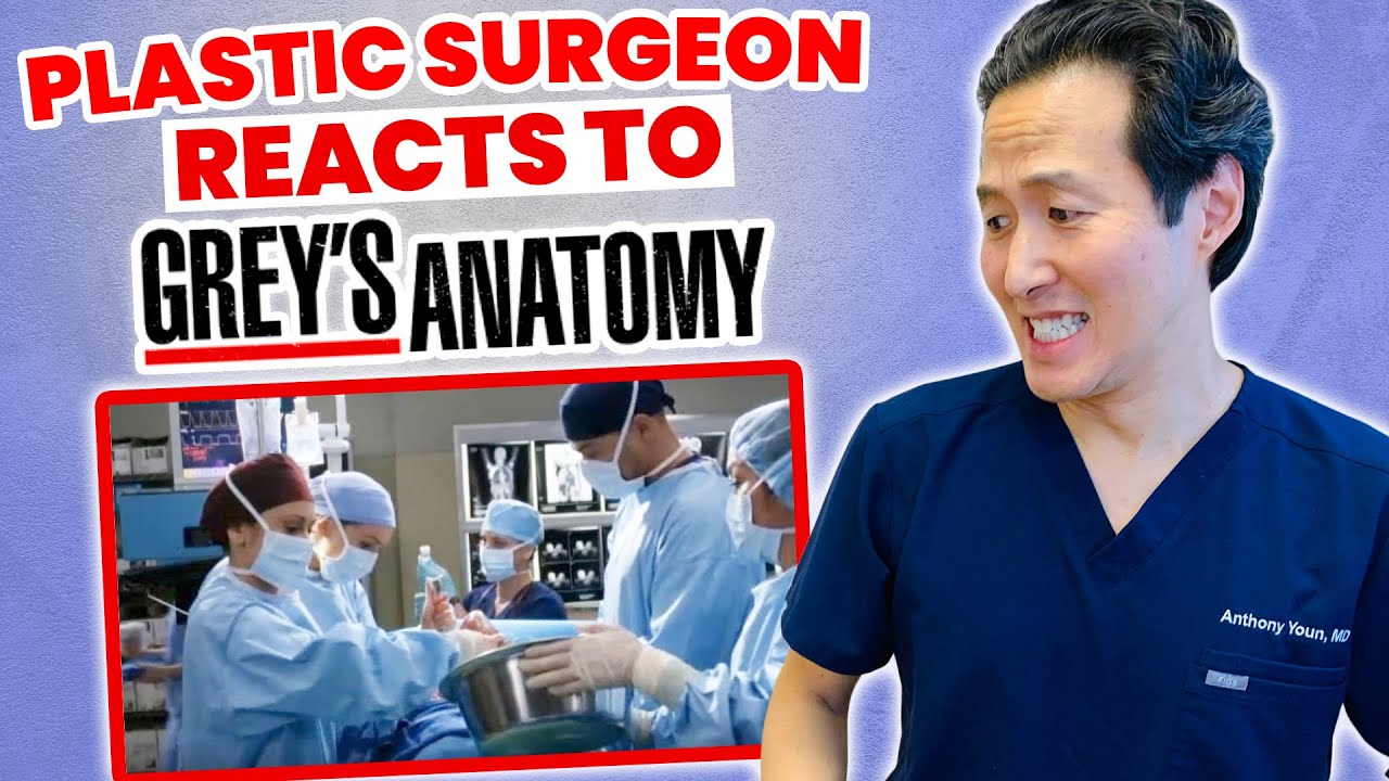 Doctor Reacts to Plastic Surgery in Grey's Anatomy How Realistic Is