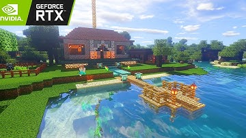 Raytraced MINECRAFT Dream House Looks Better Than Real Life!