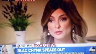 Blac Chyna Speaks Our About Rob Kardashian Leaking Naked Pictures of Her And Restraing Order On Him