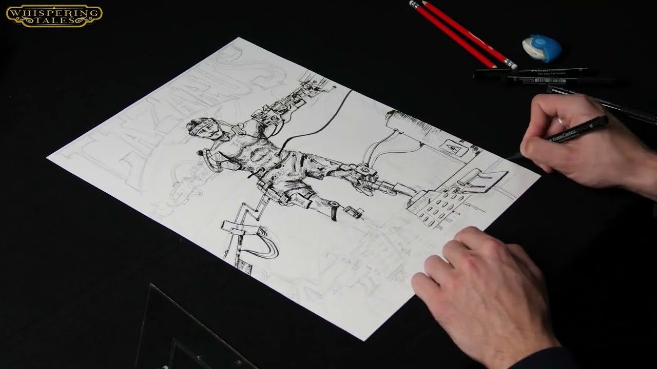 Whispering Tales - Lazarus  featuring Julien "Amon Sethis" Tournoud (Video Lyrics - 2022)