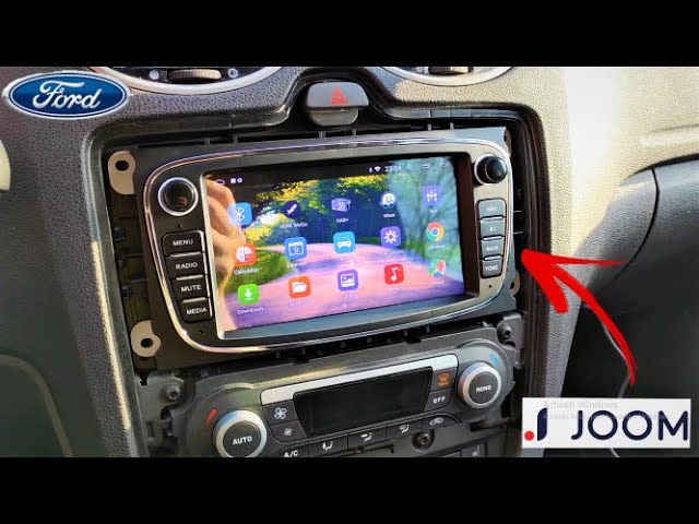 Android Multimedia Gps System Unbox And Install Into A Ford Focus Mk2 2 Ii  - Youtube