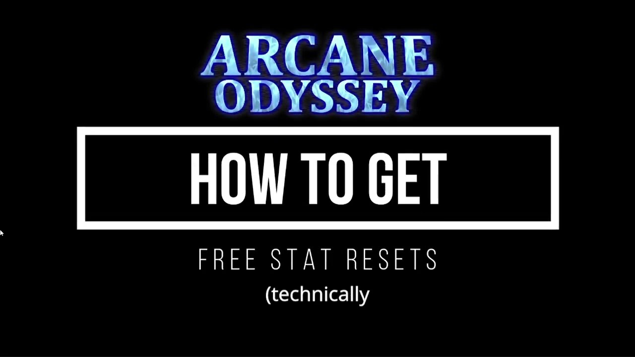 Arcane Odyssey - How To Make Stat Reset Potion Guide