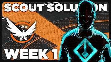 Scout Week 1 ~ ALL Activity Solutions | Y7S1 Crossroads | The Division 2