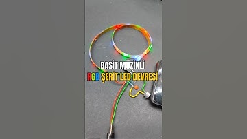 RGB Şerit LED Animasyonu Yapalım #howto #diy #electronics