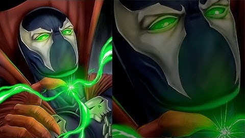 Painting Spawn on the iPad Pro - Narrated