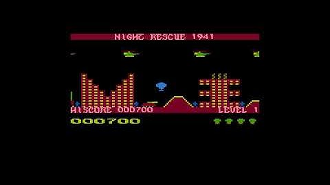 NIGHT RESCUE 1941 =+ ATARI 800 XL