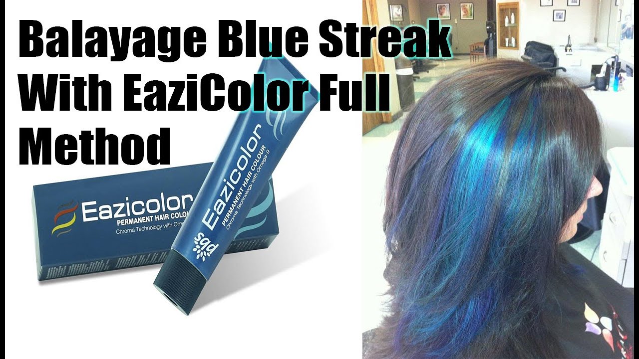 2. "Rooted Blue Balayage Hair" - wide 8