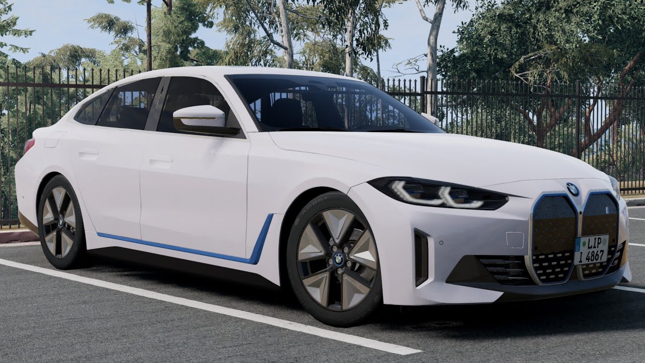 BMW 4-Series "i4" (2021) in BeamNG #500 - YouTube