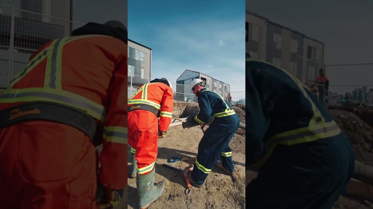 The Hypnotizing Precision of Concrete Pouring