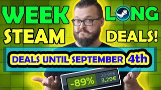 Steam Week Long Sale! 20 Cheap Amazing Games! (Discounts until September 4)