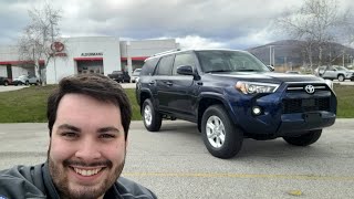 2024 Toyota 4Runner SR5 in Nautical Blue Metallic