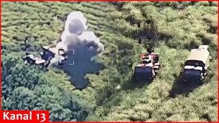 Ukrainian drones destroyed the modern Kasta-2E2 radar station of the Russians