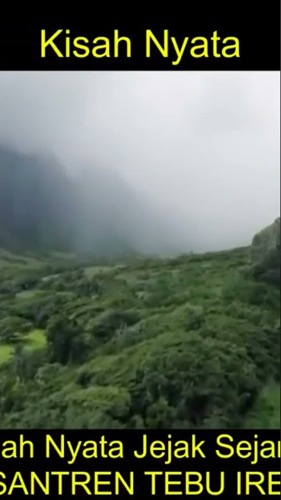 The true story of the history of the founding of the Tebu Ireng Islamic Boarding School in Jomban...