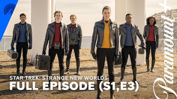 Star Trek: Strange New Worlds | Ghosts of Illyria (S1, E3) | Full Episode | Paramount+