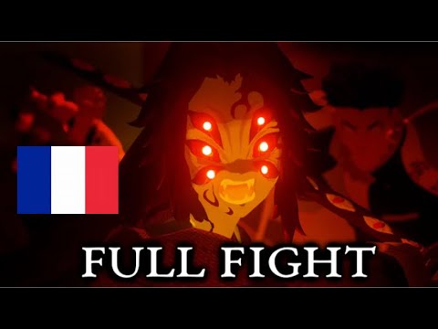VF KOKUSHIBO VS GYOMEI SANEMI GENYA MUICHIRO FAN ANIMATION FULL FIGHT 