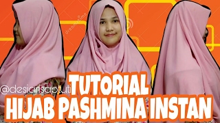 Tutorial Hijab Pashmina Instan By Desi Arisaptuti