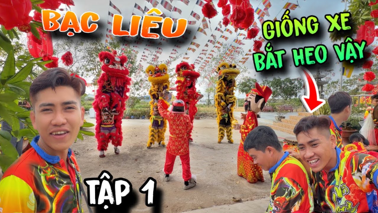 Châu Toàn Vlog - Hành Trình Múa Lân Tại Vùng Đất 