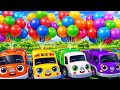“Wheels on the Bus | Fun Nursery Rhyme for Kids with Sing Along &amp; Colorful Animation!”