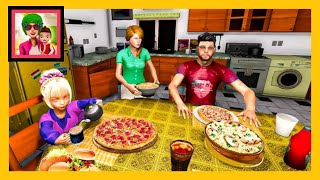 Virtual Mother Happy Family . Dream Mommy Baby Care Gameplay screenshot 2