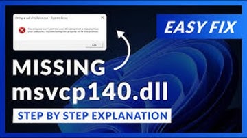 Fix MSVCP140.dll Missing or Not Found In Windows 11/10