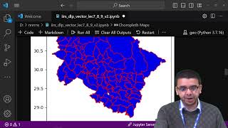Vector Data Analysis usingGeopandas by Shri. Ravi Bhandari
