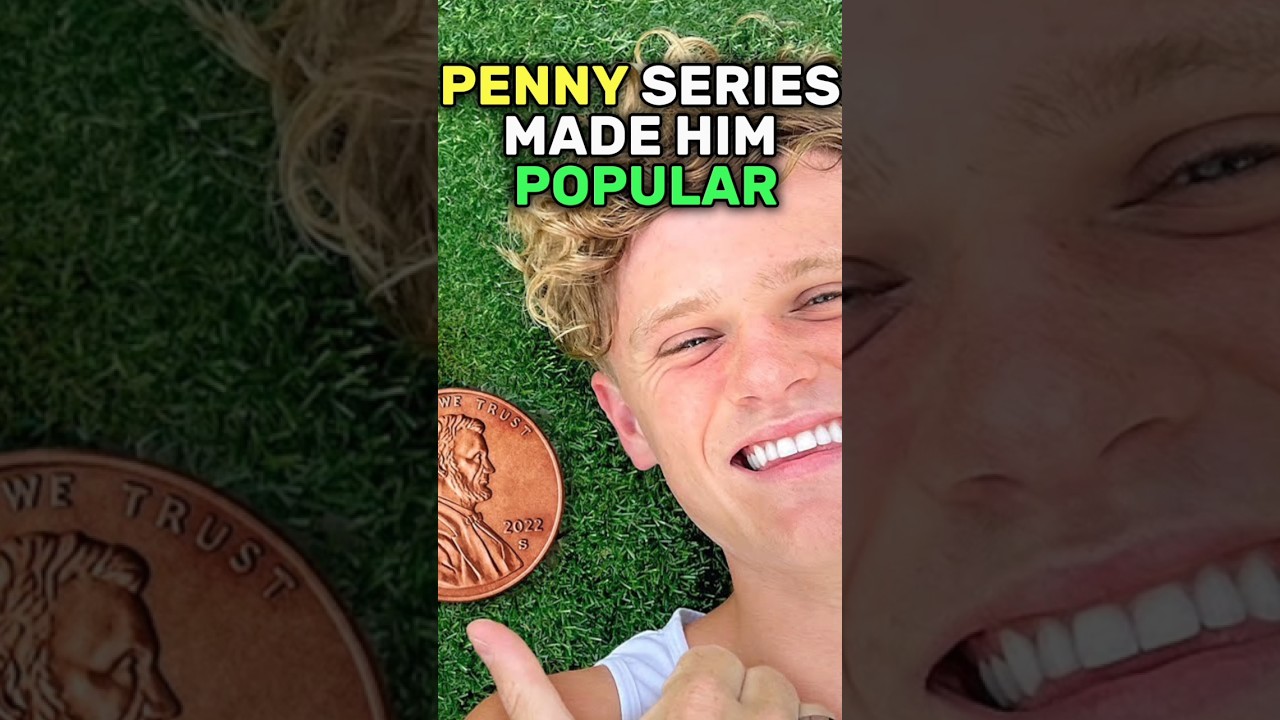 Penny Series Made him Popular...😱 #shorts #ryantrahan #mrbeast