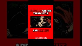 How to make the VIRAL Anime Flash Trend in CapCut! ⚡🔥 #shorts.