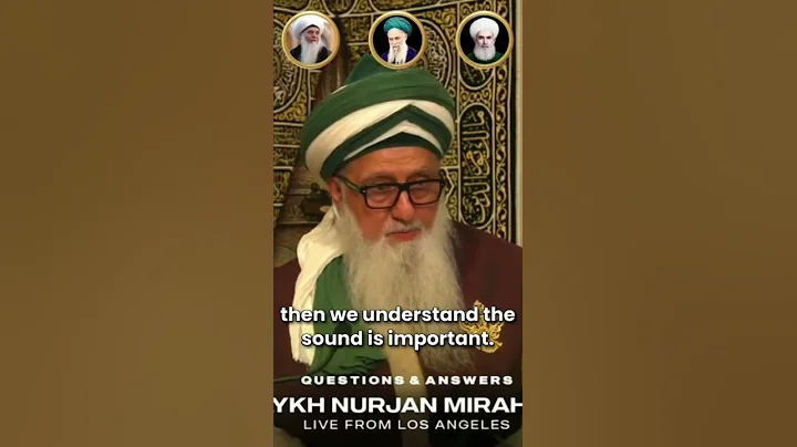 Sound is Important, the Sound That We Resonate Recharges Our Energy | Shaykh Nurjan Mirahmadi ق