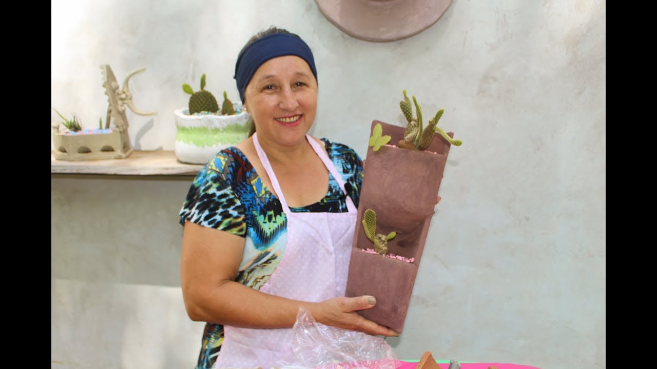 VASO DE PAREDE SUPER FÁCIL!