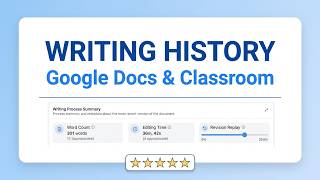 How to See Student Writing History in Google Docs & Google Classroom (for Teachers)
