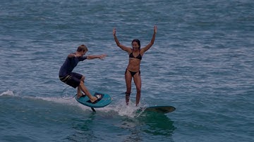 FLOW STATE - Zane Schweitzer Hydrofoil Surfing!
