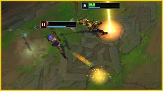 Level 11 Caitlyn VS Level 6 Jarvan IV - Awesome Outplay / LoL Montage