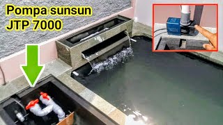 Cara memasang pompa air dichamber filter kolam koi